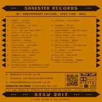Shakster Records SXSW CD 2017